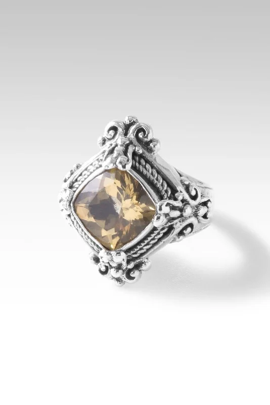 Abundant Peace Ring™ in Yellow Labradorite