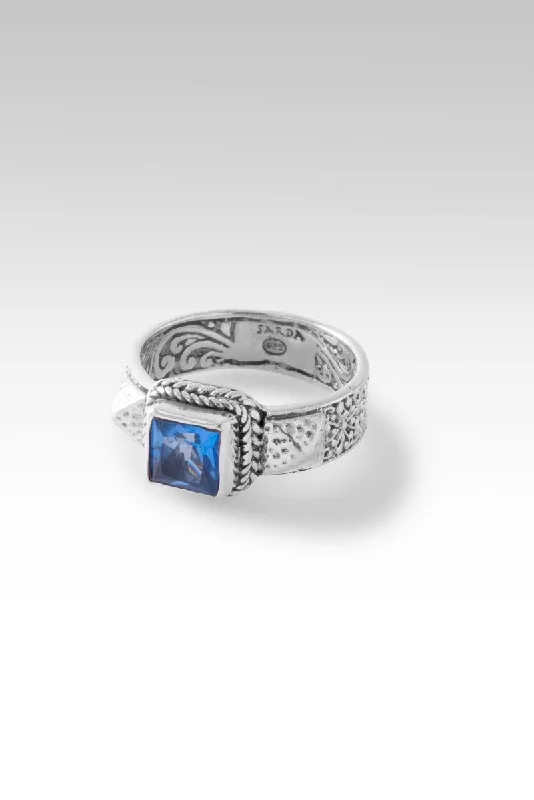 All Things Possible Ring™ in Royal Bali Blue™ Mystic Topaz