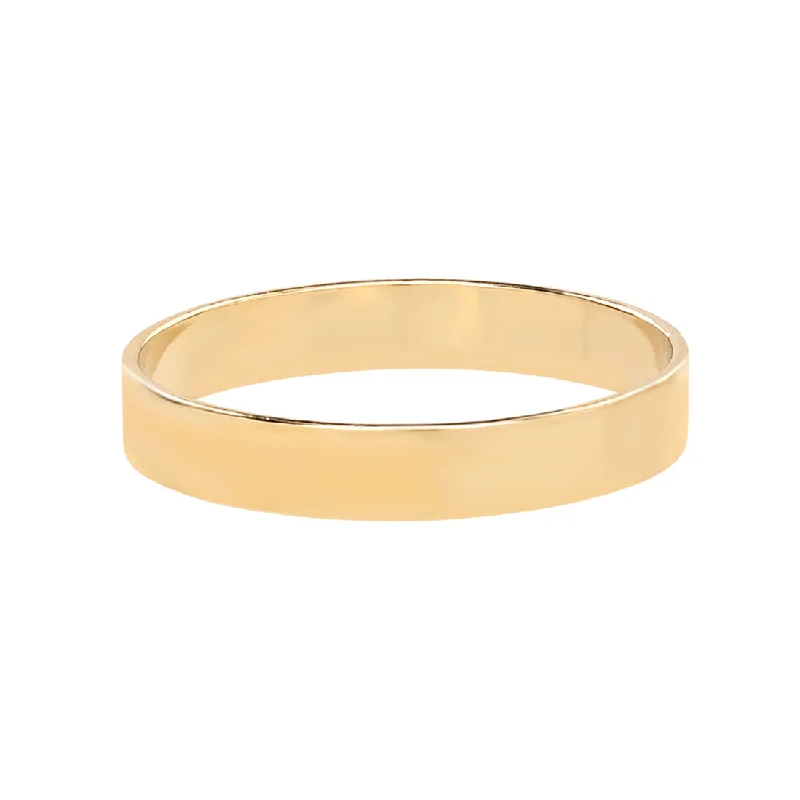 Bold Smooth Band Ring