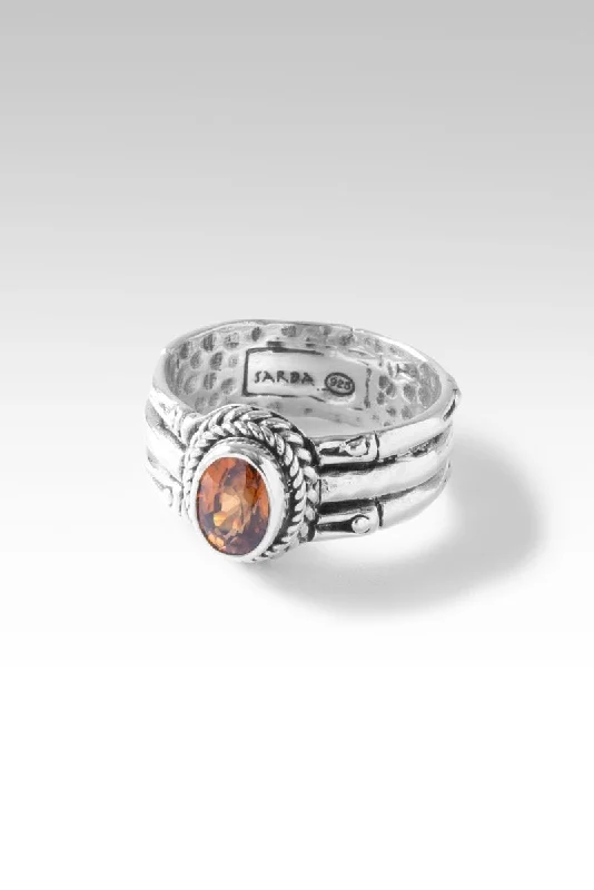 Cultivate Harmony Ring™ in Cognac Zircon