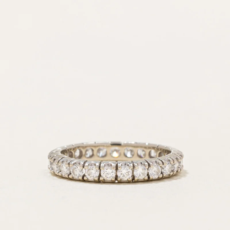 Diamond Eternity Ring | 0.88ctw | SZ 5.25 |