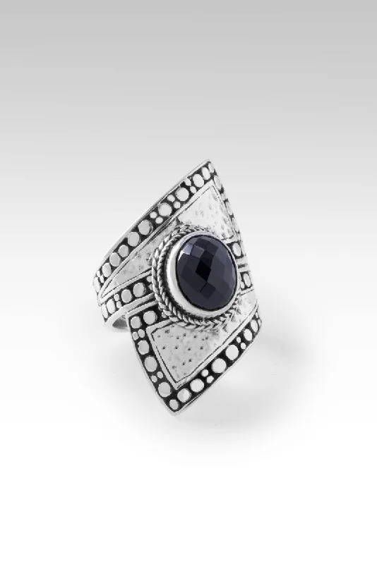 Display of Strength Ring II™ in Black Spinel