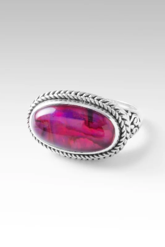 Embellish Ring™ in Pink Purple Abalone