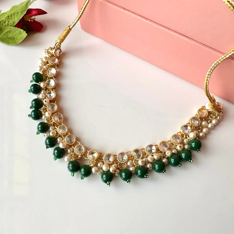 Jeena Necklace (Green)