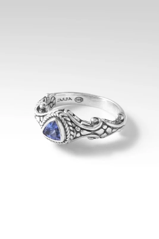 Love One Another Ring II™ in Tanzanite