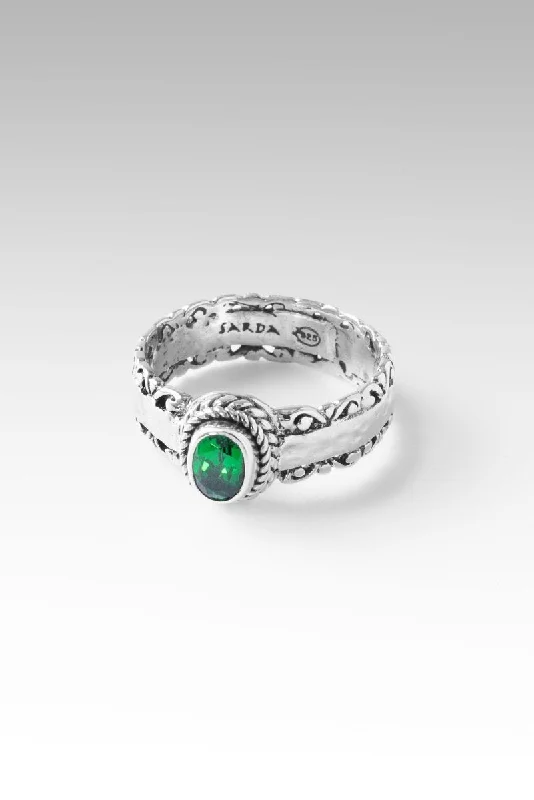 Elysian Ring™ In Tsavorite Garnet