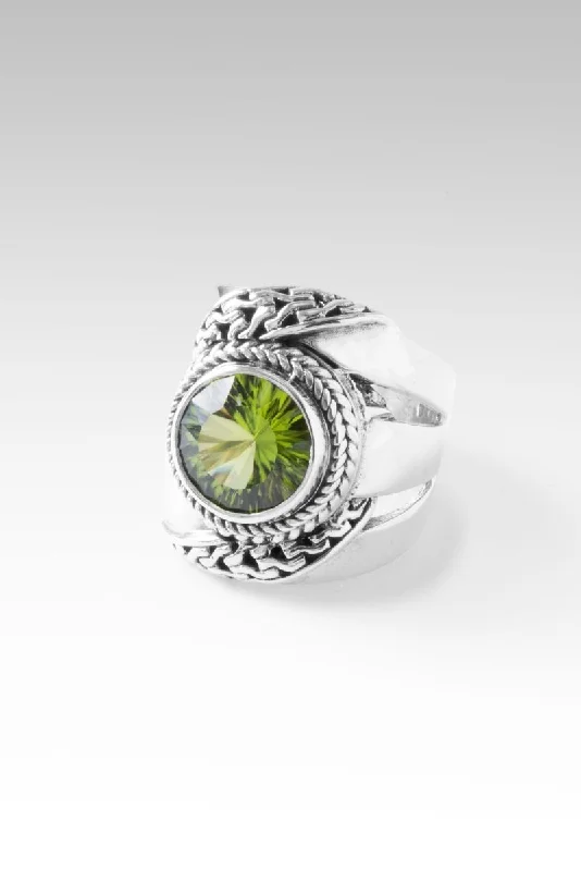 Beacon of Courage Ring™ in Peridot