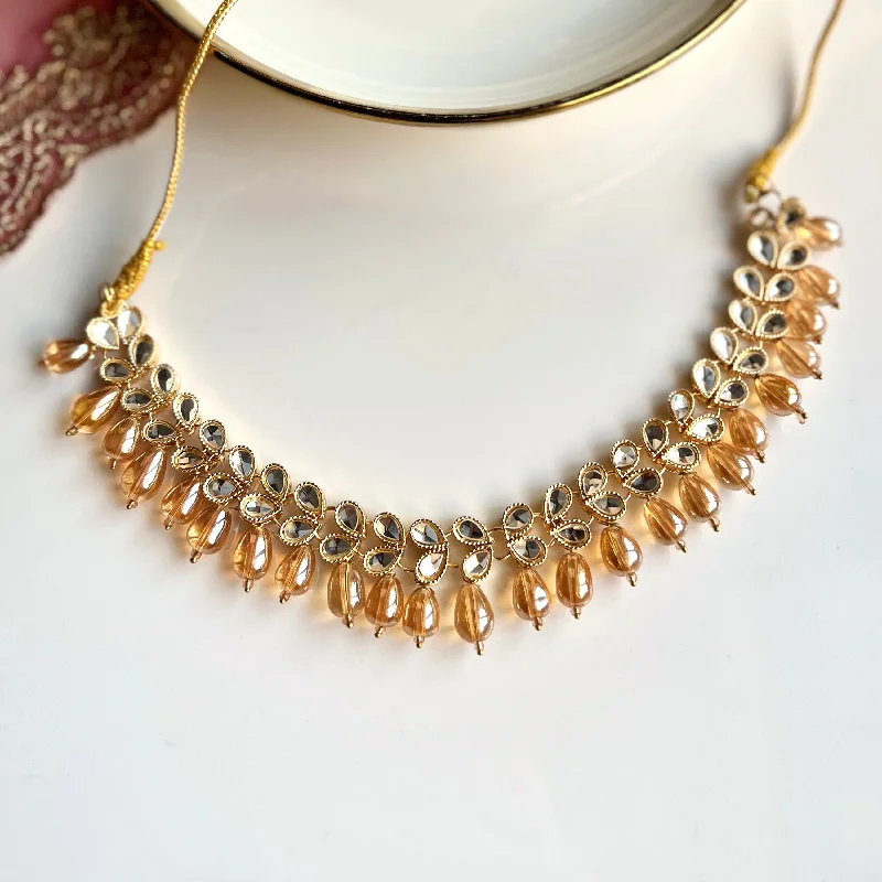 Mirha Neckpiece (Champagne)