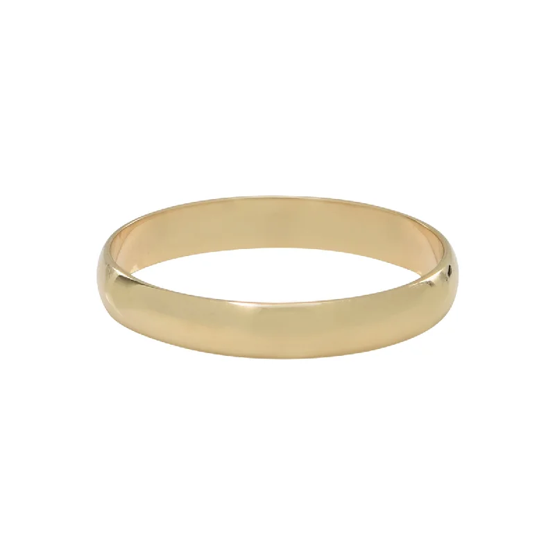 10k Solid Gold Thick Band