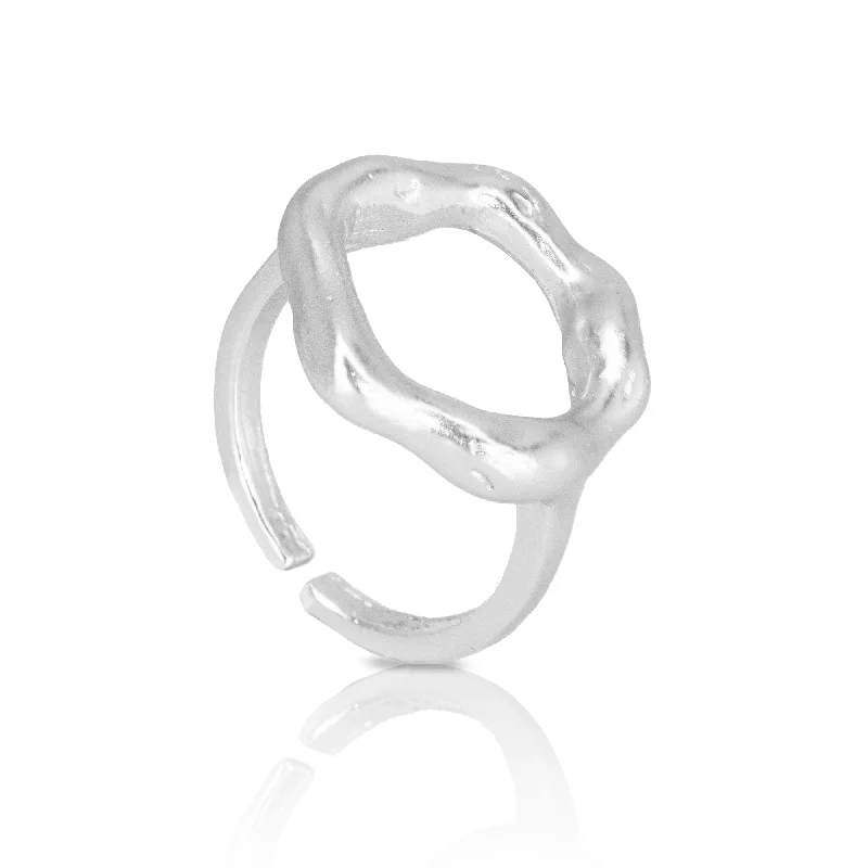 Organic Circle Ring