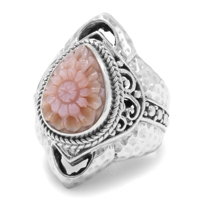 Blooms of Blessings Ring™ in Pink Mother of Pearl