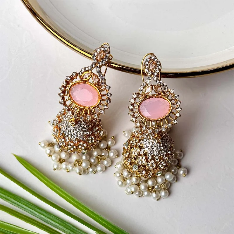 Sunaina Jhumkay (Light Pink)