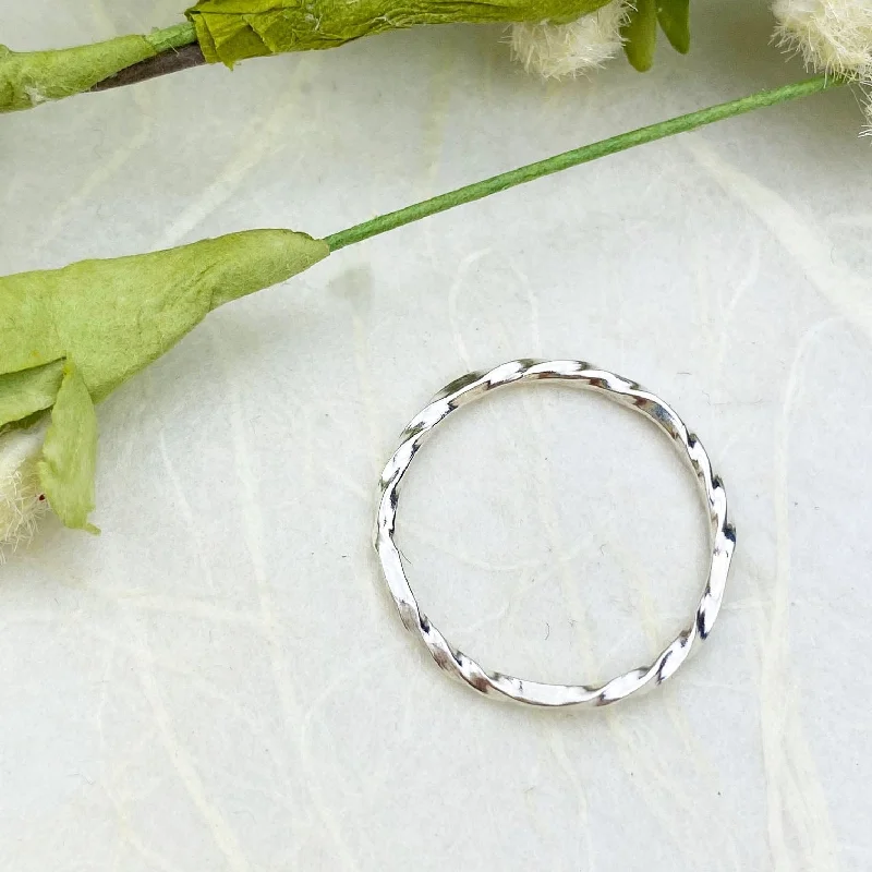 Twisted Stacking Ring