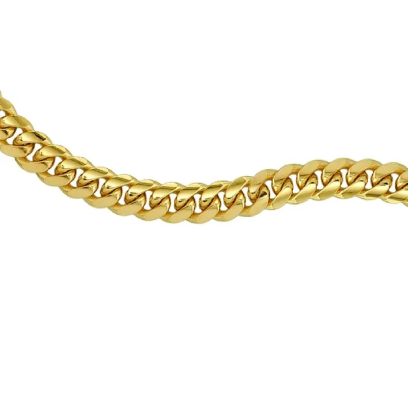 10KT Yellow Gold 20-inch 3.5MM Miami Cuban Link Chain