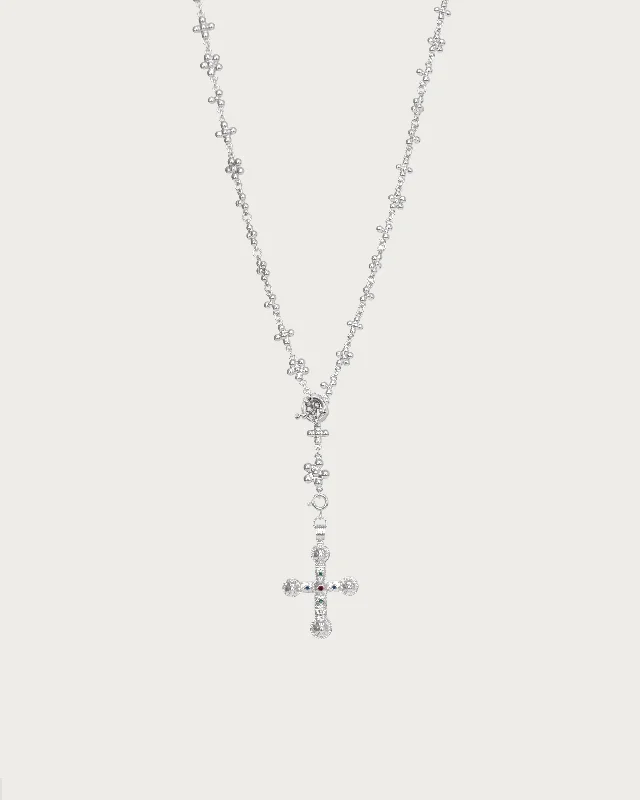 Daisy Molecule Chain in Silver