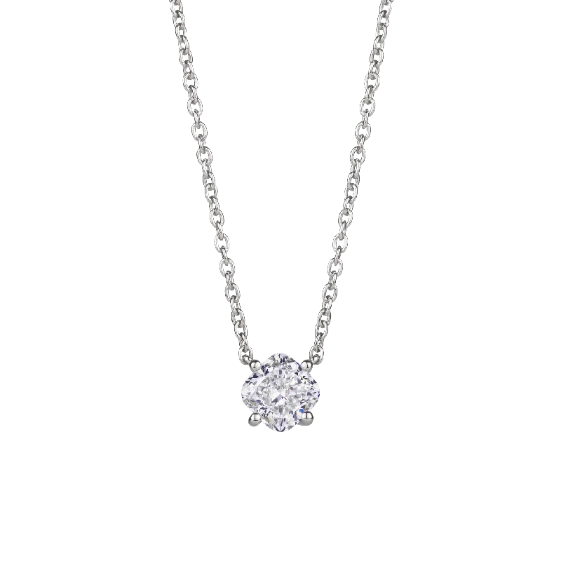 The Cushion Solitaire Pendant