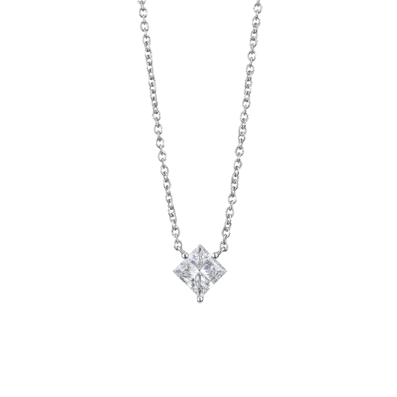 The Princess Solitaire Pendant