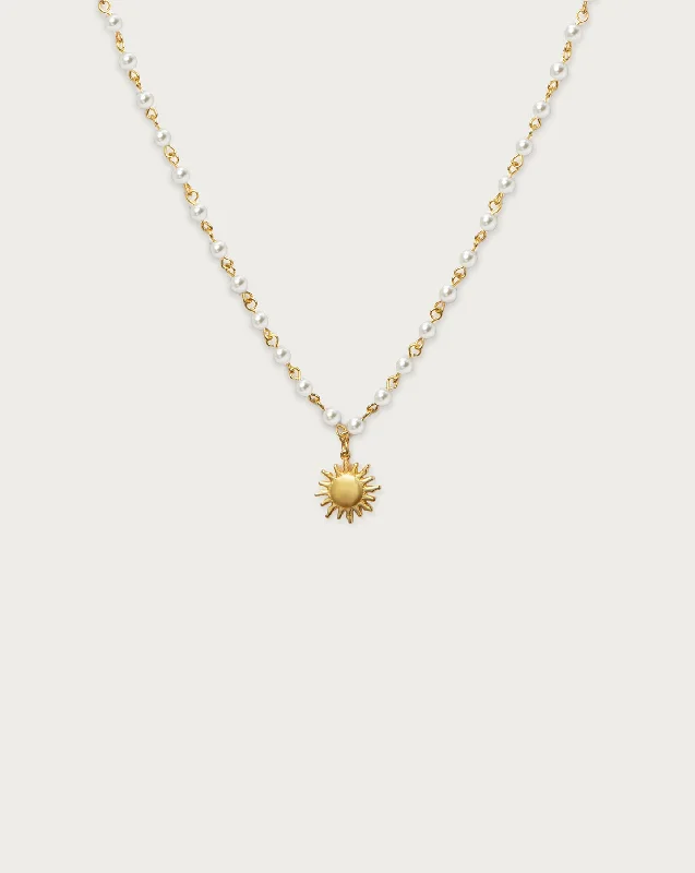 Sunshine Pearl Necklace