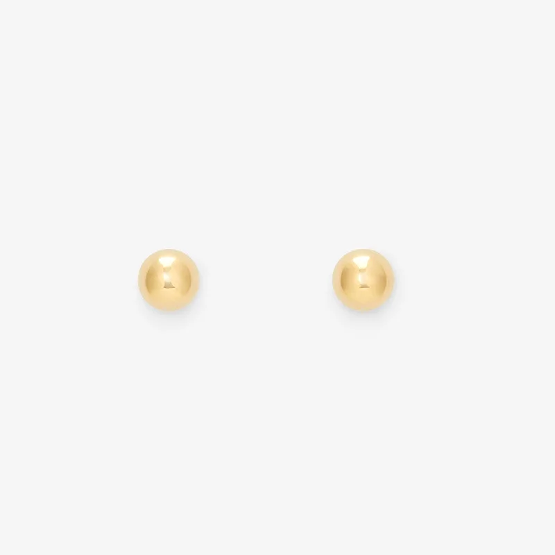 3mm Golden Ball Studs | E7603