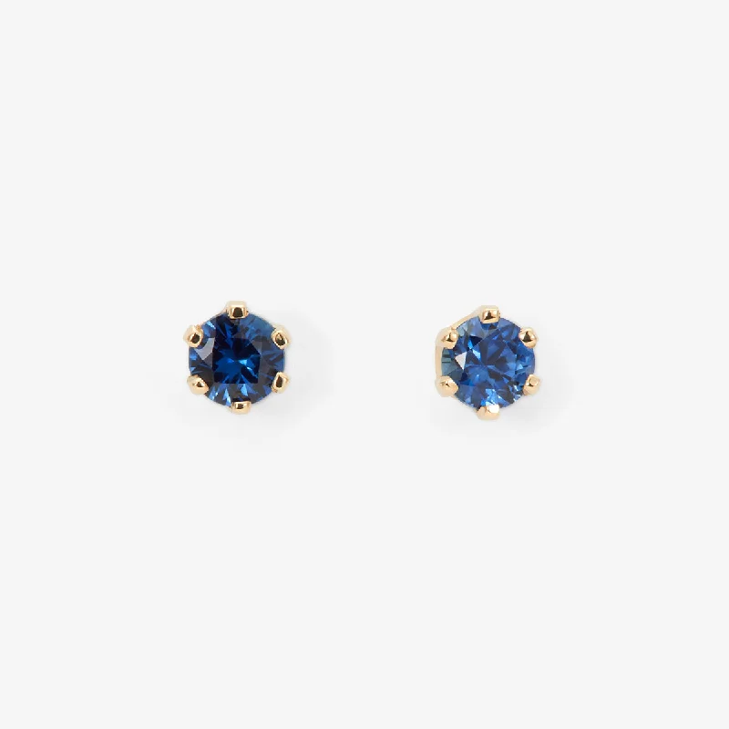 3.5mm  Sapphire Studs | E1903S