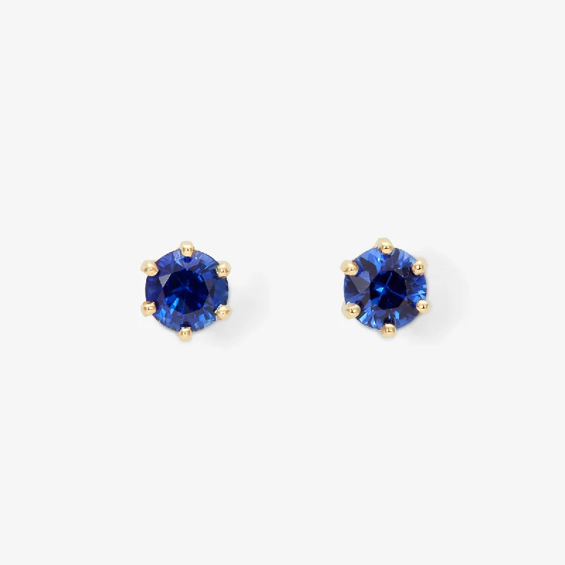 4mm Sapphire Studs | E1904S