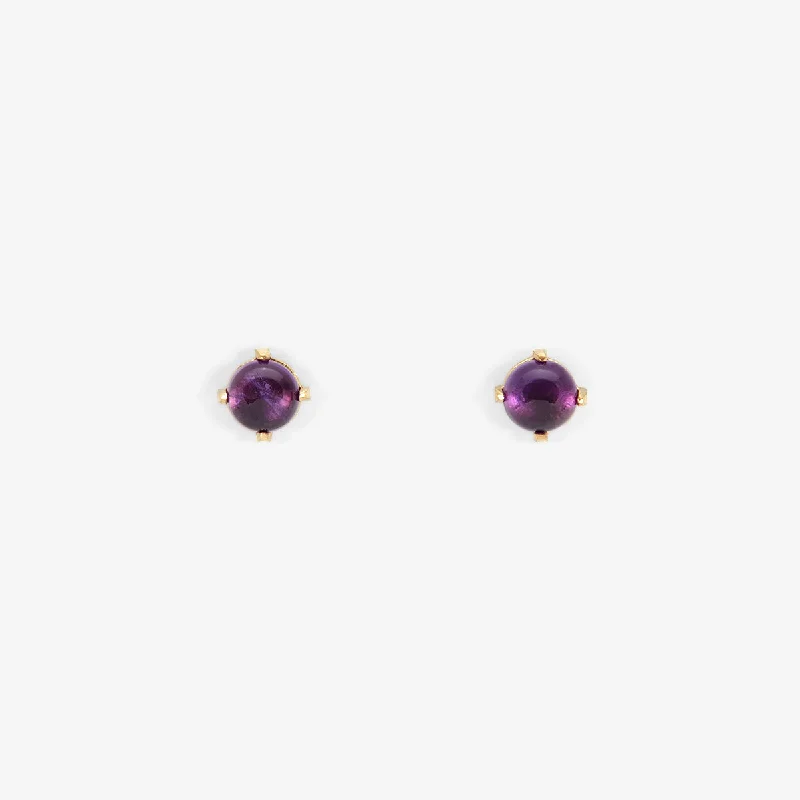 Amethyst Wisp Studs | E7904AM