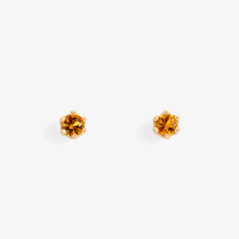 Baby Citrine Studs | E1901CT