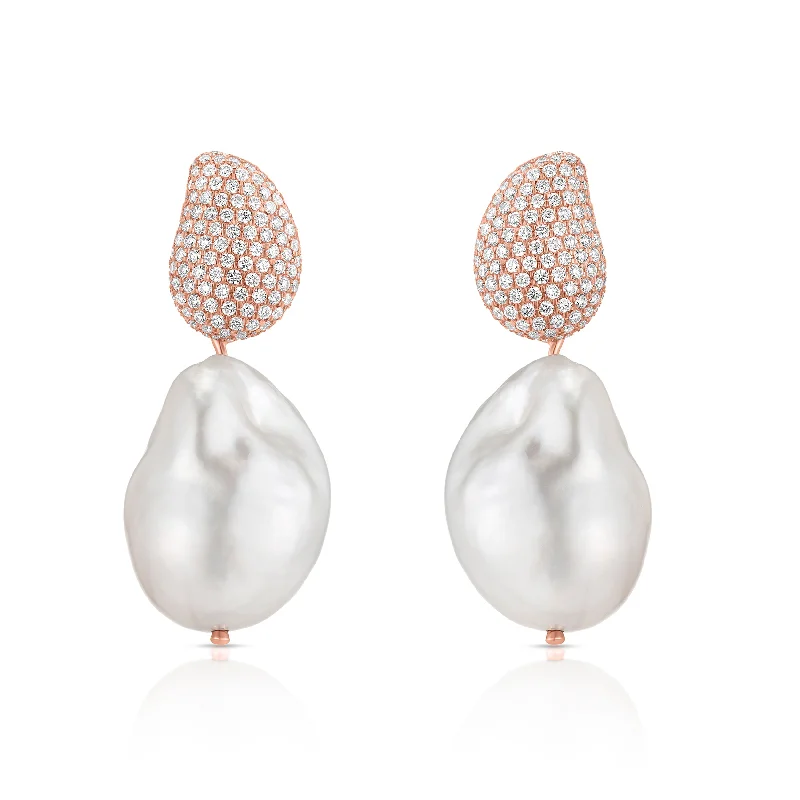 Baroque Pearl Earrings