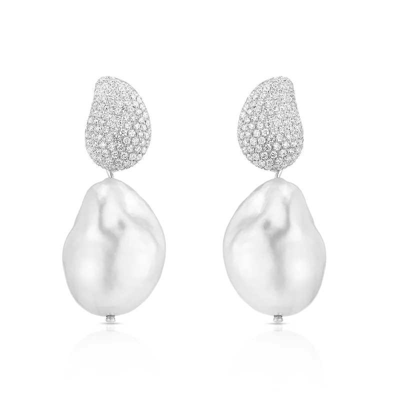 Baroque Pearl Earrings