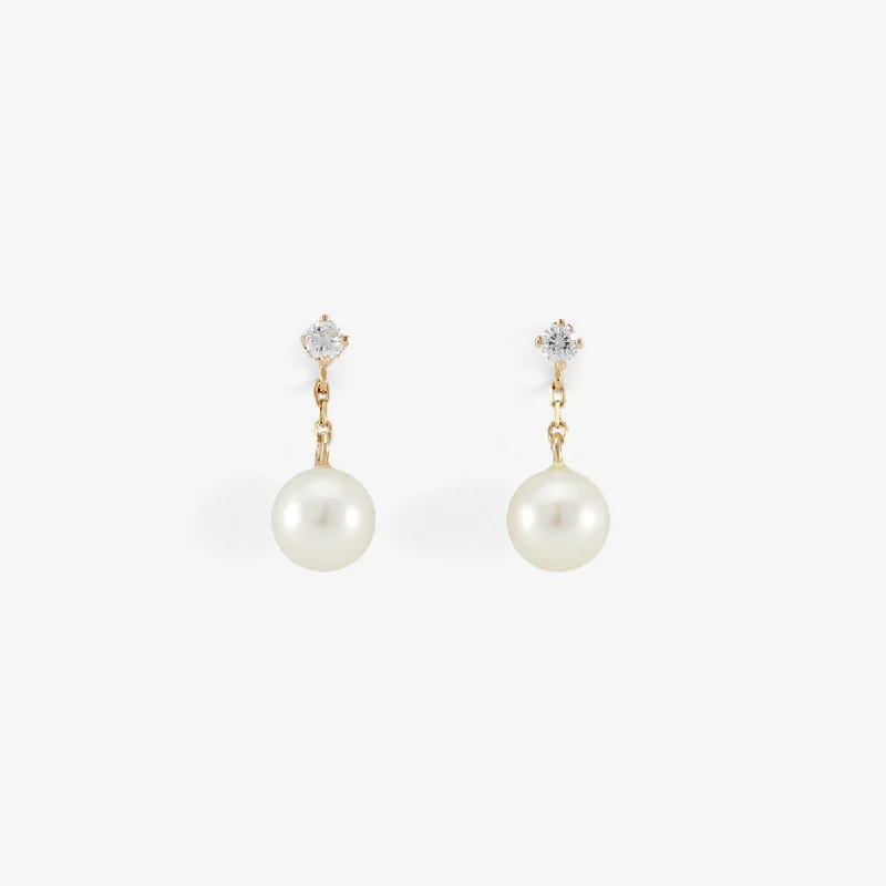 Diamond Sweetheart Sway Earrings | E8201PW