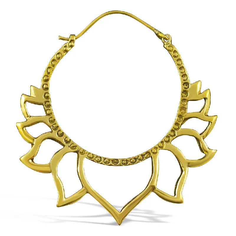 <span>BRE-311<span>: </span></span>Golden Lotus Hoops