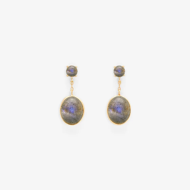 Labradorite Glacé Earring | E8601LB