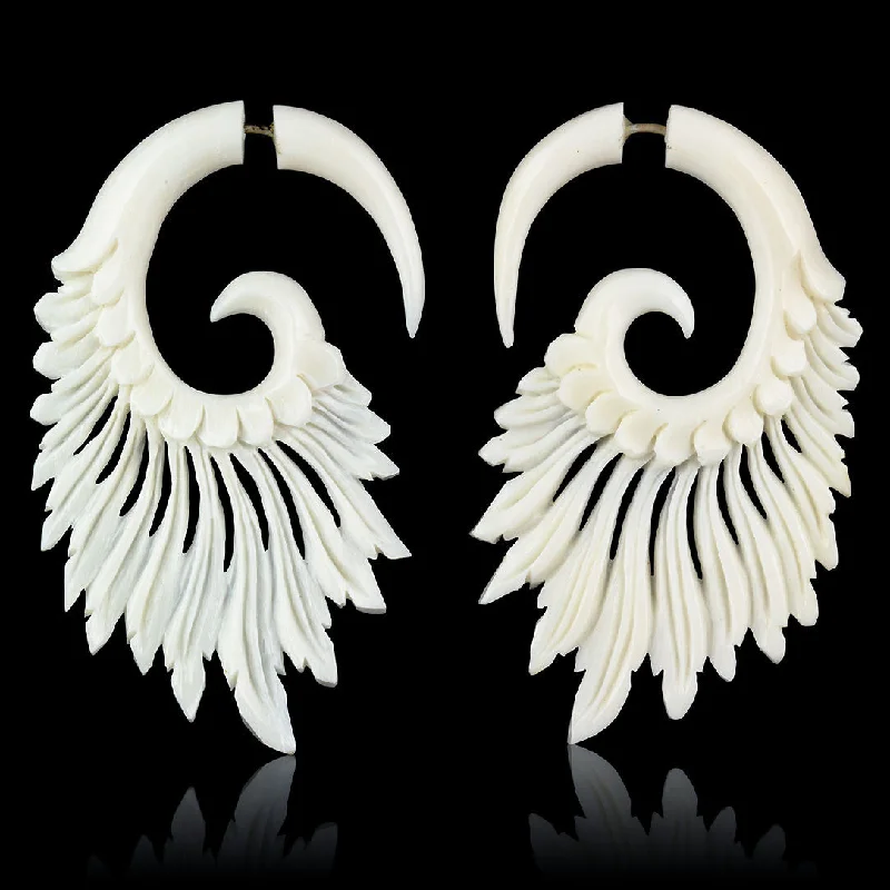 <span>EFB-860<span>: </span></span>Tribal Feathers - Bone