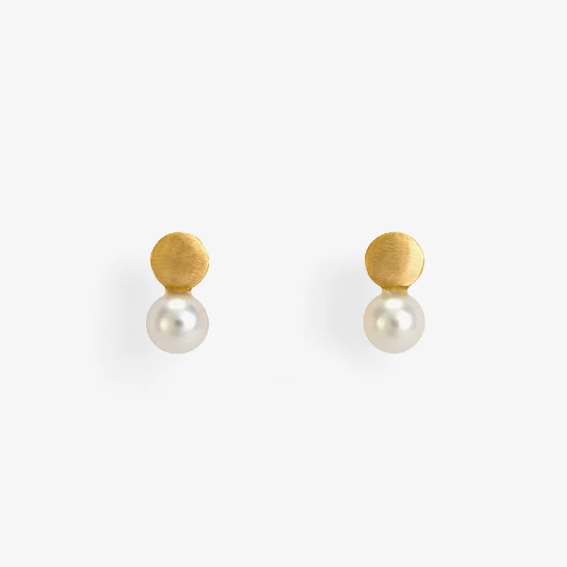 Pearl Drop Studs | E6101P