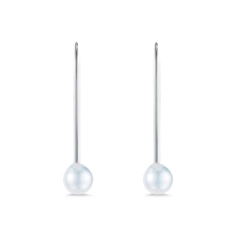 Pearl Stick Earrings