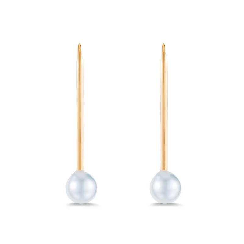 Pearl Stick Earrings