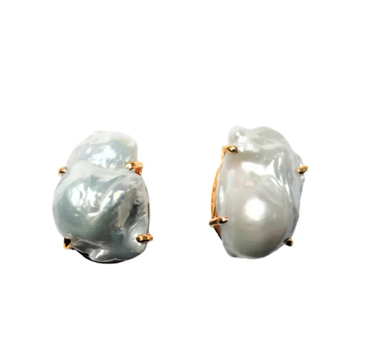 White Keshi Pearl