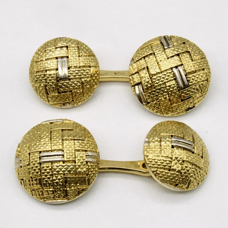 18k Yellow Gold Cufflinks