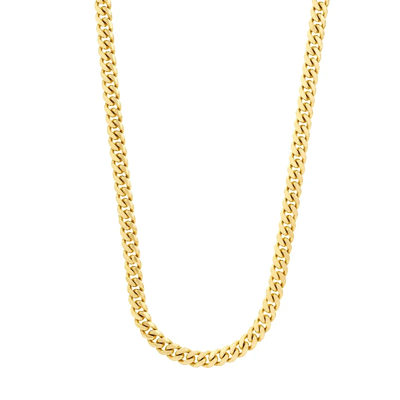 8.10mm T-Miami Cuban Chain with Lobster Lock