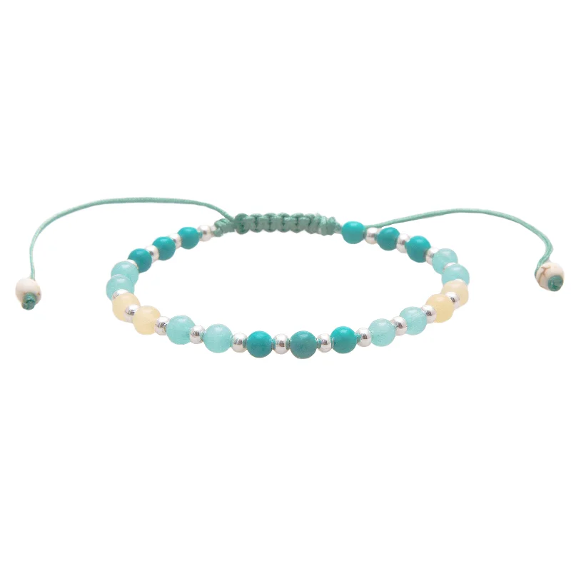 Anti-Anxiety + Healing 4mm Metal Accent Healing Bracelet