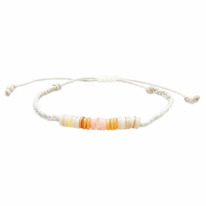 Brisa Braided Puka Shell Bracelet