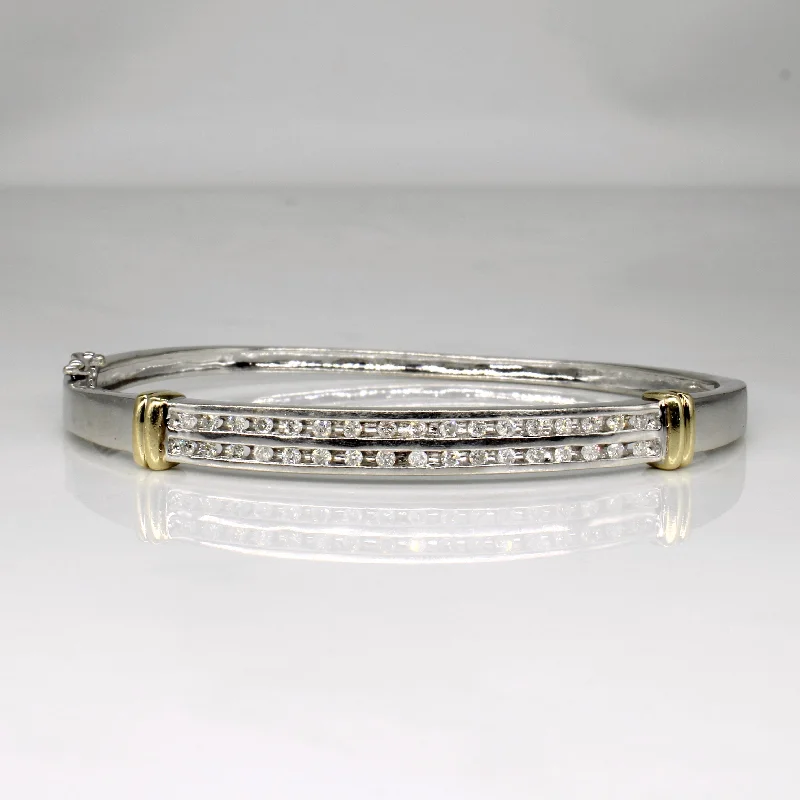 Channel Set Diamond Bracelet | 0.50ctw | 7" |