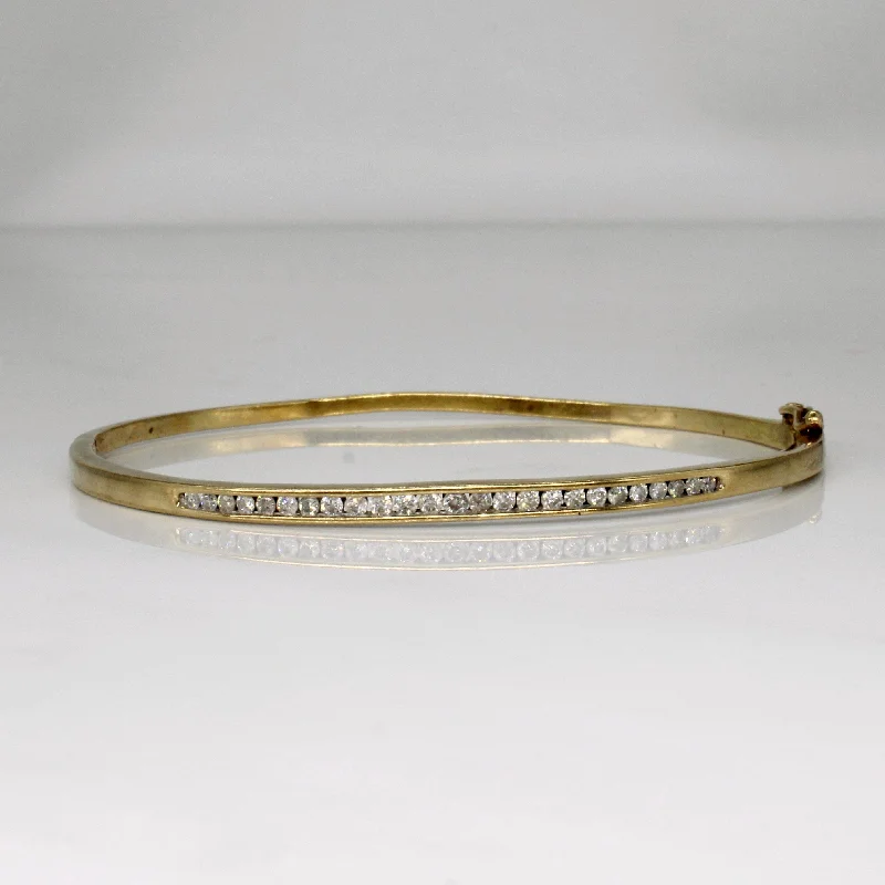 Channel Set Diamond Bracelet | 0.50ctw | 8" |