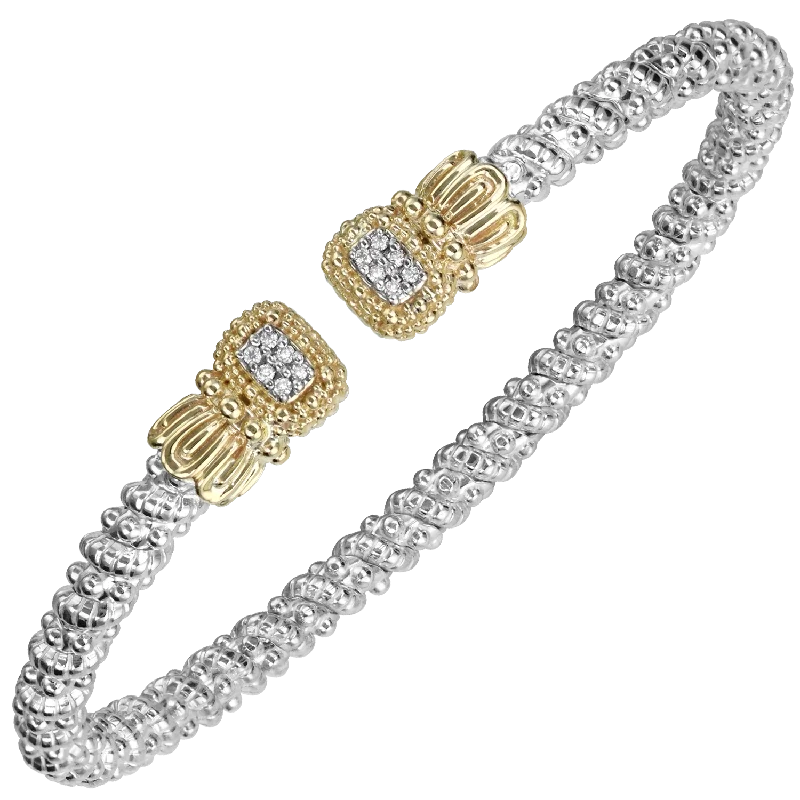 Diamond Cuff Bangle Bracelet