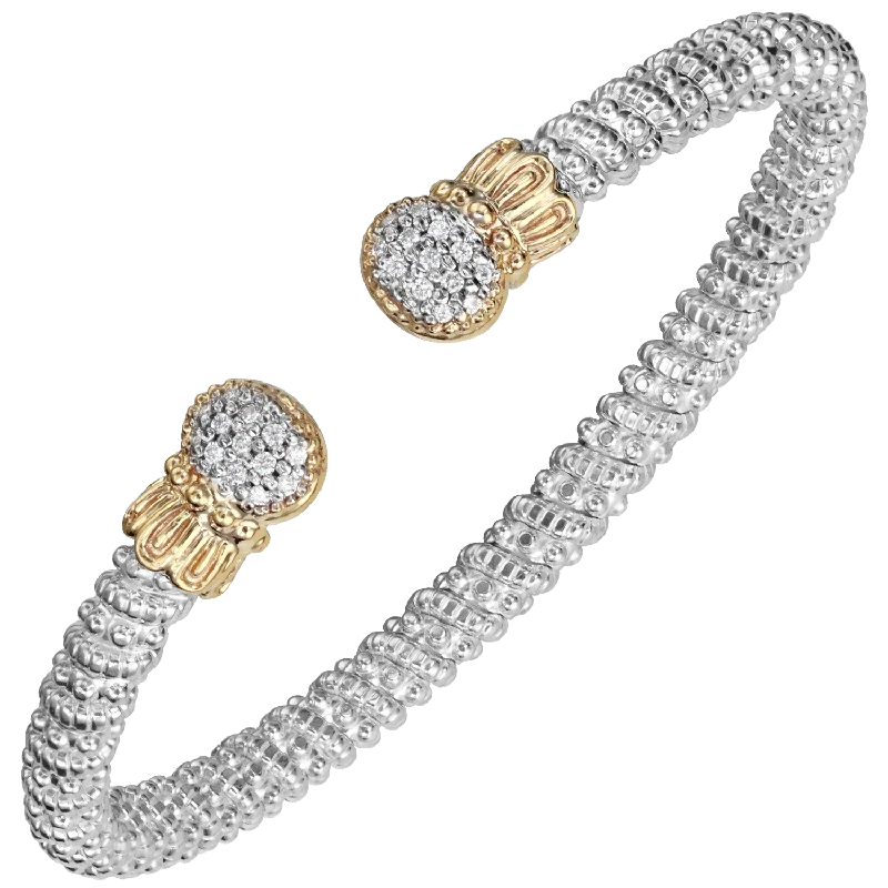 Diamond Cuff Bangle Bracelet