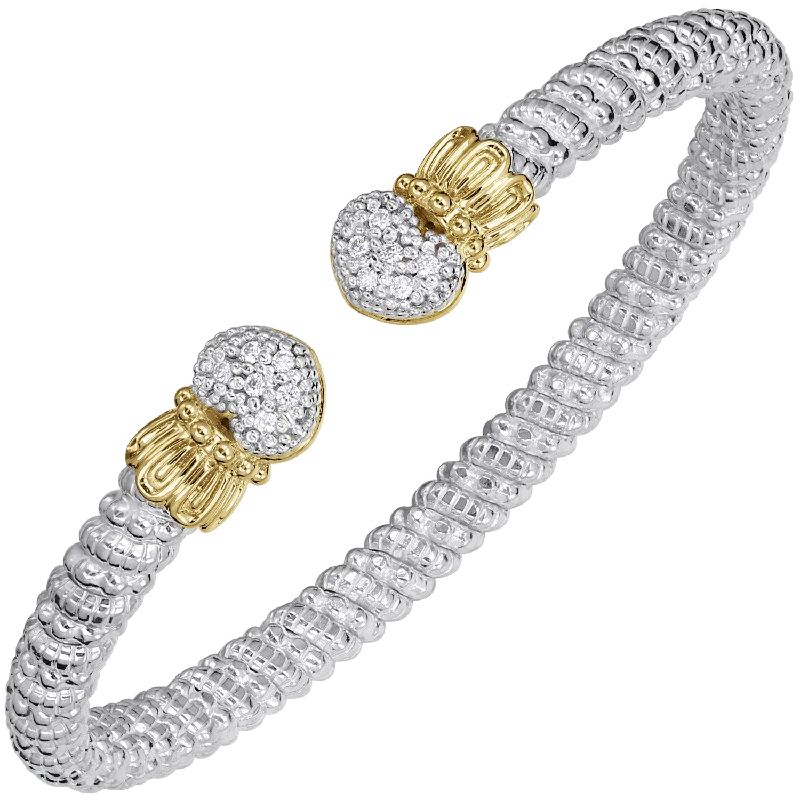 Diamond Cuff Bangle Bracelet