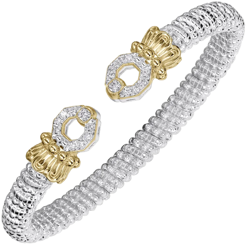 Diamond Cuff Bangle Bracelet