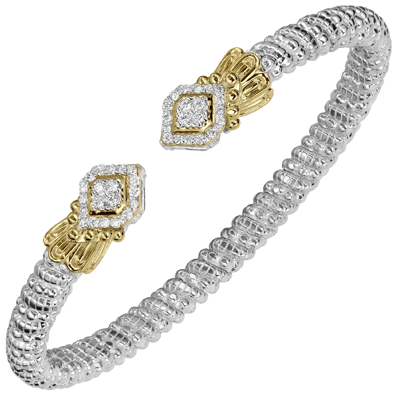 Diamond Cuff Bangle Bracelet