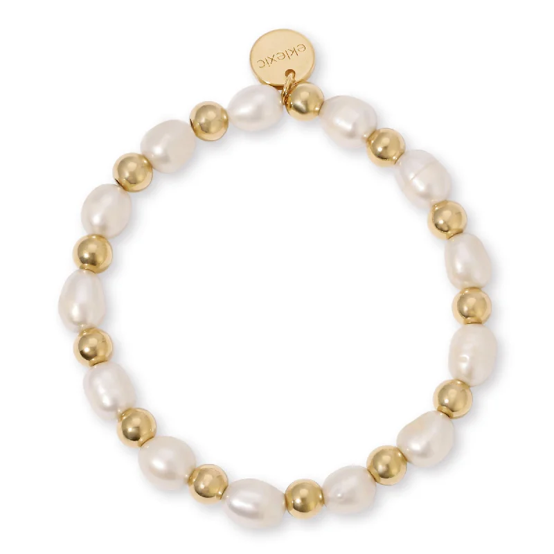 Palmer Pearl And Bead Bracelet