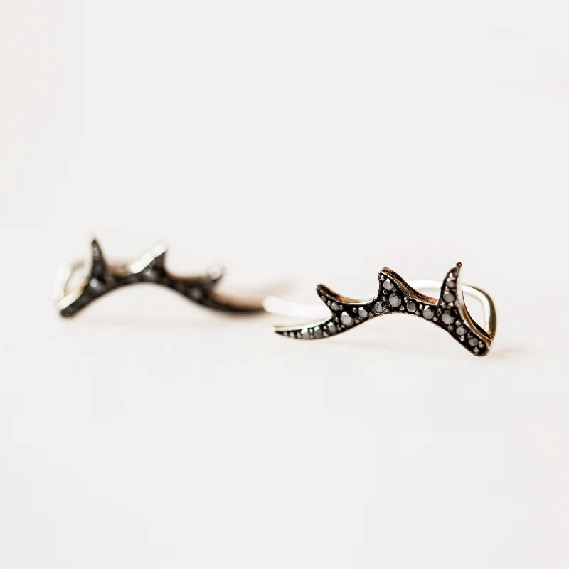 Black Diamond Antler Ear Crawlers